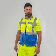 Γιλέκο εργασίας δίχρωμο (Bolton HI-VIS)